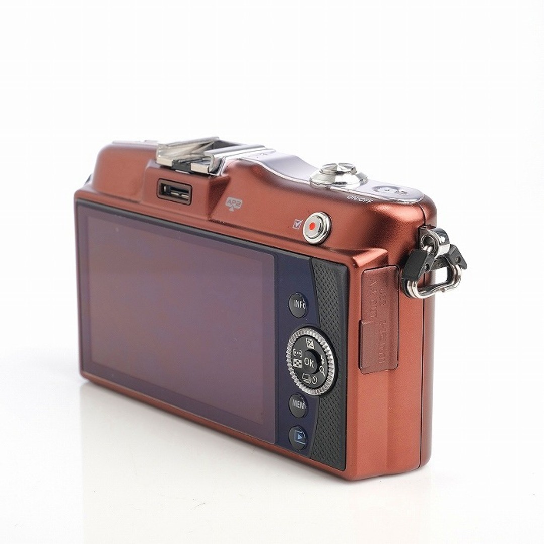 OLYMPUS - 【中古】(オリンパス) OLYMPUS E-PM1 ボディ ブラウン OLYMPUS - 【中古】(オリンパス) OLYMPUS E-PM1 ボディ ブラウン