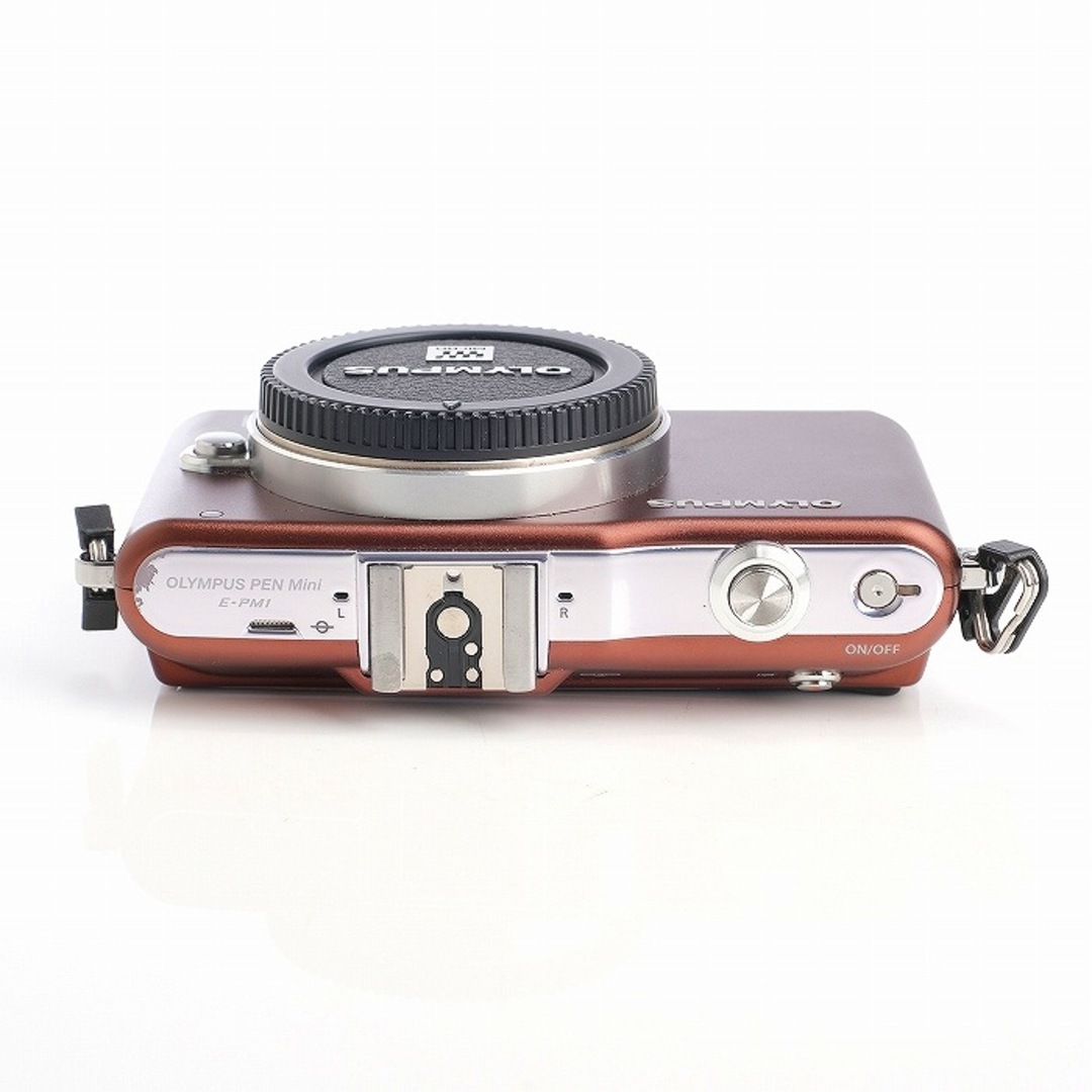 OLYMPUS - 【中古】(オリンパス) OLYMPUS E-PM1 ボディ ブラウン OLYMPUS - 【中古】(オリンパス) OLYMPUS E-PM1 ボディ ブラウン