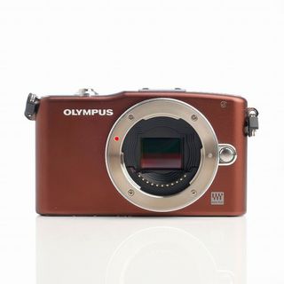 OLYMPUS - 【中古】(オリンパス) OLYMPUS E-PM1 ボディ ブラウン OLYMPUS - 【中古】(オリンパス) OLYMPUS E-PM1 ボディ ブラウン
