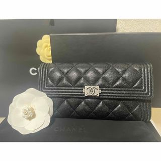 CHANEL - 本日限り!シャネル マトラッセ アイコン 長財布 正規 CHANEL - 本日限り!シャネル マトラッセ アイコン 長財布 正規
