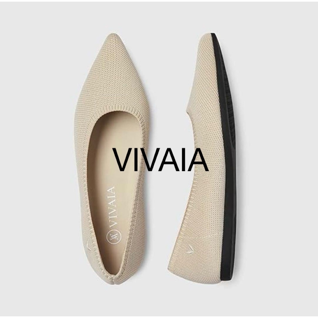 VIVAIA ポインテッドトゥ フラットシューズ 38.5の通販 by VIVAIA ポインテッドトゥ フラットシューズ 38.5の通販 by