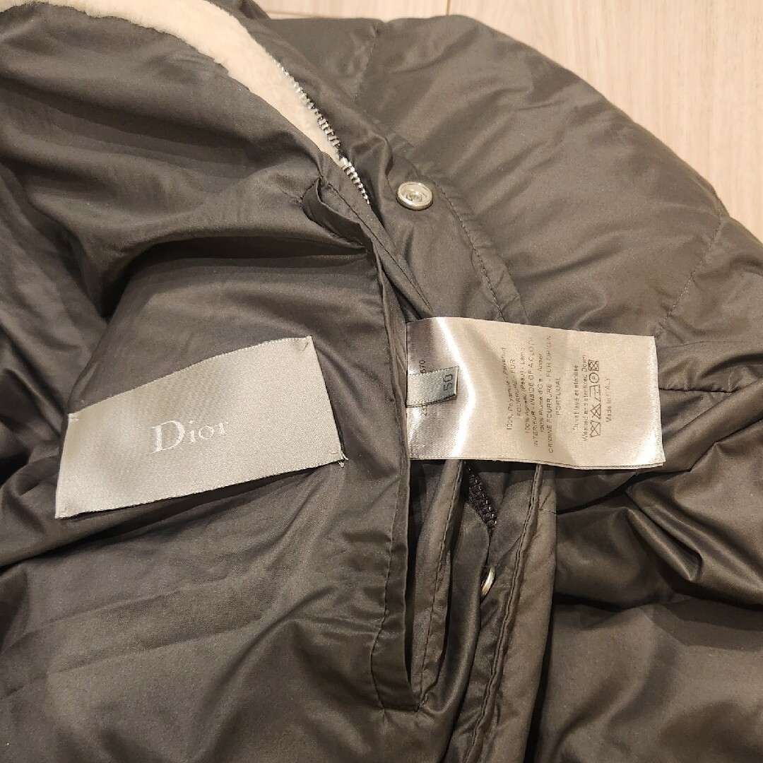 DIOR HOMME - 【DIOR ディオール】ダウン フード裏ボア フェザー DIOR HOMME - 【DIOR ディオール】ダウン フード裏ボア フェザー