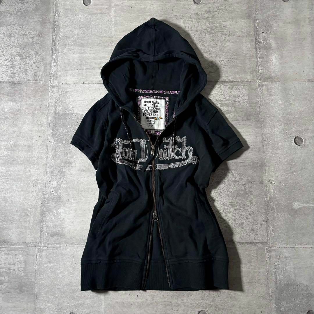 Von Dutch - 00s archive VonDutch ピチパーカー キラキラ y2k Von Dutch - 00s archive VonDutch ピチパーカー キラキラ y2k