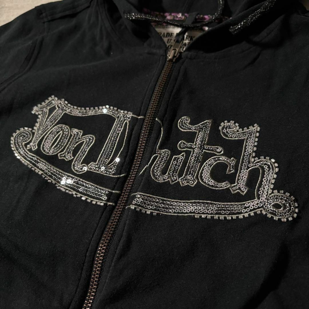 Von Dutch - 00s archive VonDutch ピチパーカー キラキラ y2k Von Dutch - 00s archive VonDutch ピチパーカー キラキラ y2k
