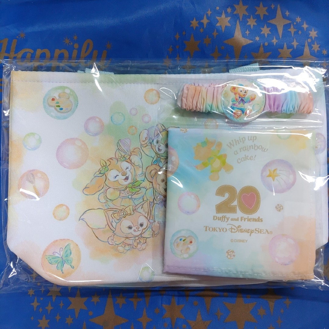 ダッフィー - ダッフィー 20周年☆スーベニア☆ランチケース☆3 ダッフィー - ダッフィー 20周年☆スーベニア☆ランチケース☆3