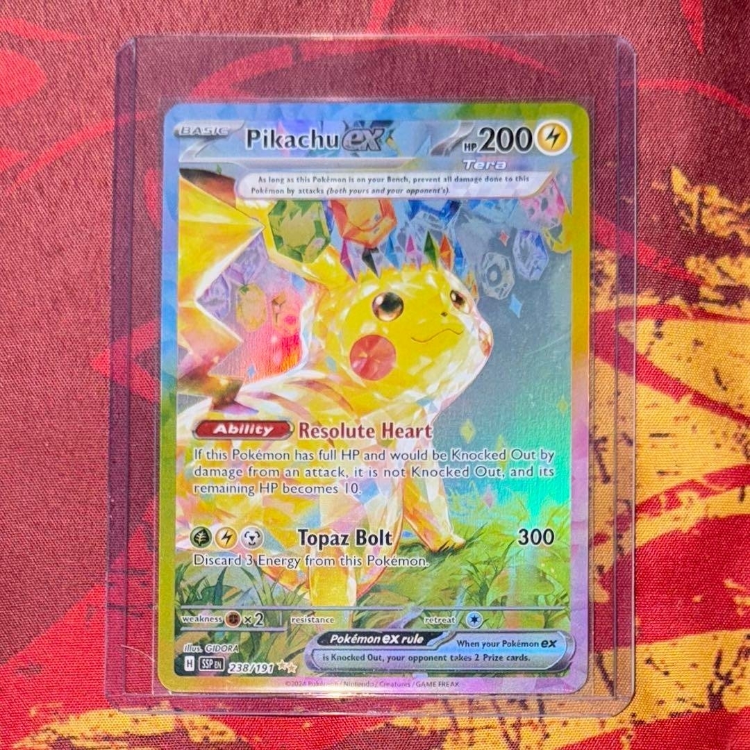 ポケモン - ピカチュウex SAR Pikachu ex英語版 海外版 ポケモン ポケモン - ピカチュウex SAR Pikachu ex英語版 海外版 ポケモン