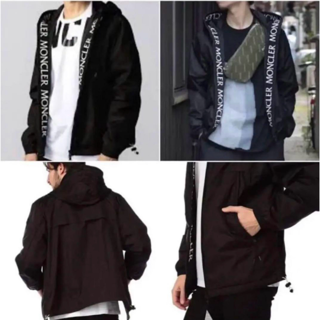 MONCLER - モンクレール ナイロンパーカー ブラック マセロー MONCLER - モンクレール ナイロンパーカー ブラック マセロー