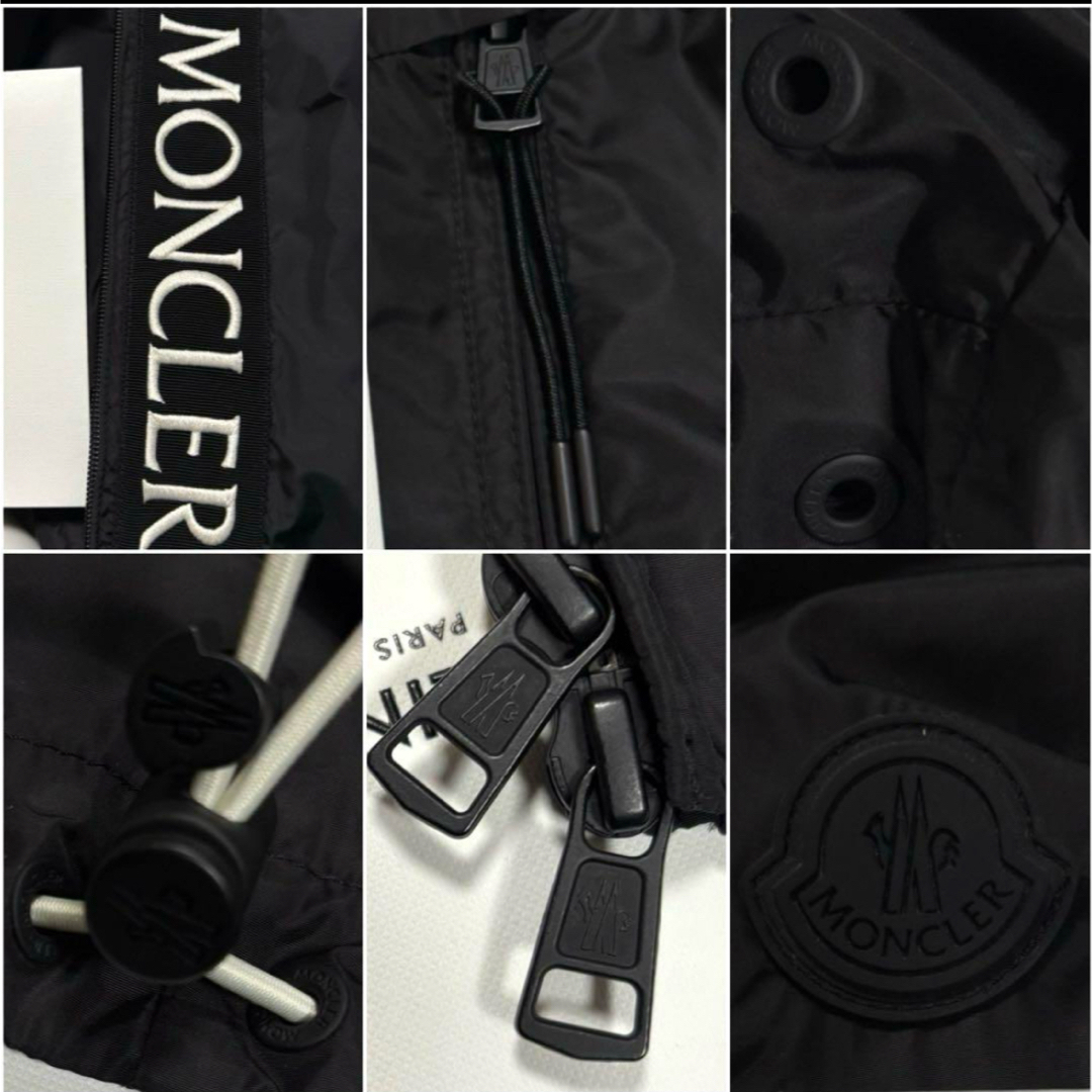 MONCLER - モンクレール ナイロンパーカー ブラック マセロー MONCLER - モンクレール ナイロンパーカー ブラック マセロー