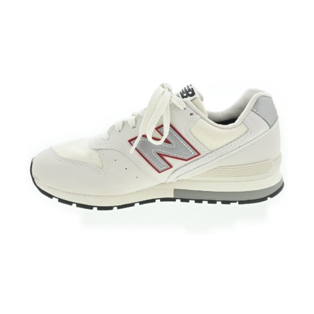 New Balance - New Balance スニーカー 23.5cm 白xライトグレー New Balance - New Balance スニーカー 23.5cm 白xライトグレー