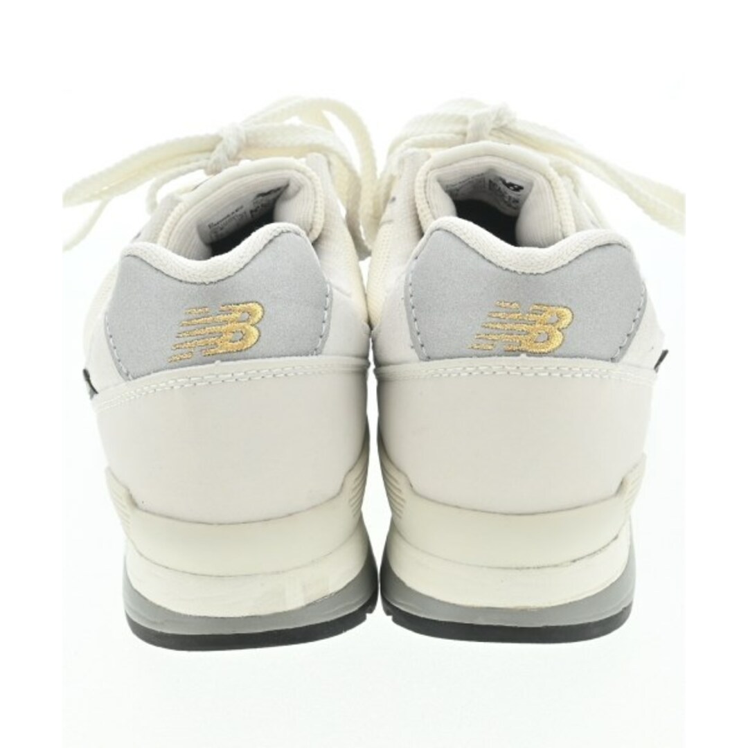 New Balance - New Balance スニーカー 23.5cm 白xライトグレー New Balance - New Balance スニーカー 23.5cm 白xライトグレー