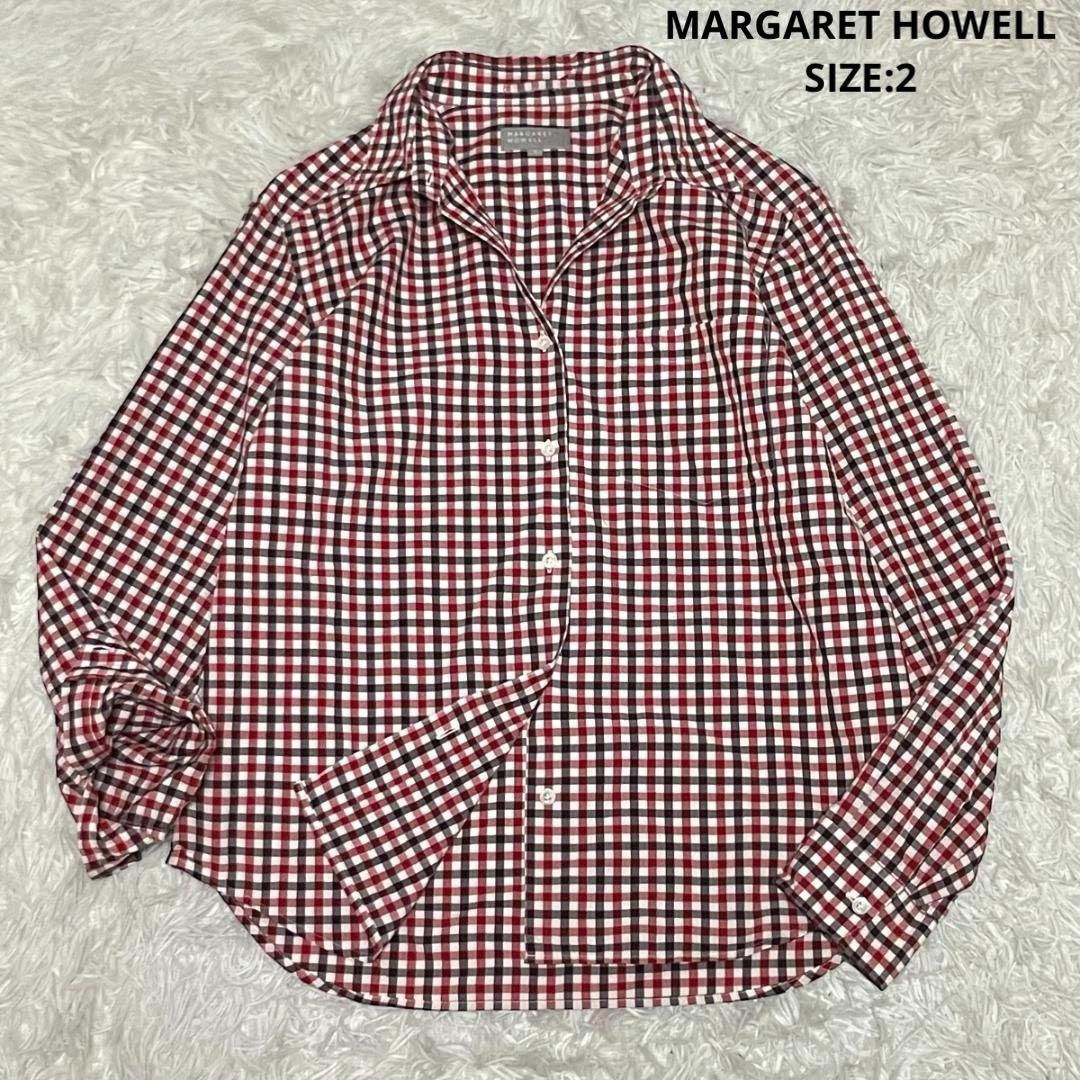 MARGARET HOWELL - MARGARET HOWELL ギンガムチェック MARGARET HOWELL - MARGARET HOWELL ギンガムチェック