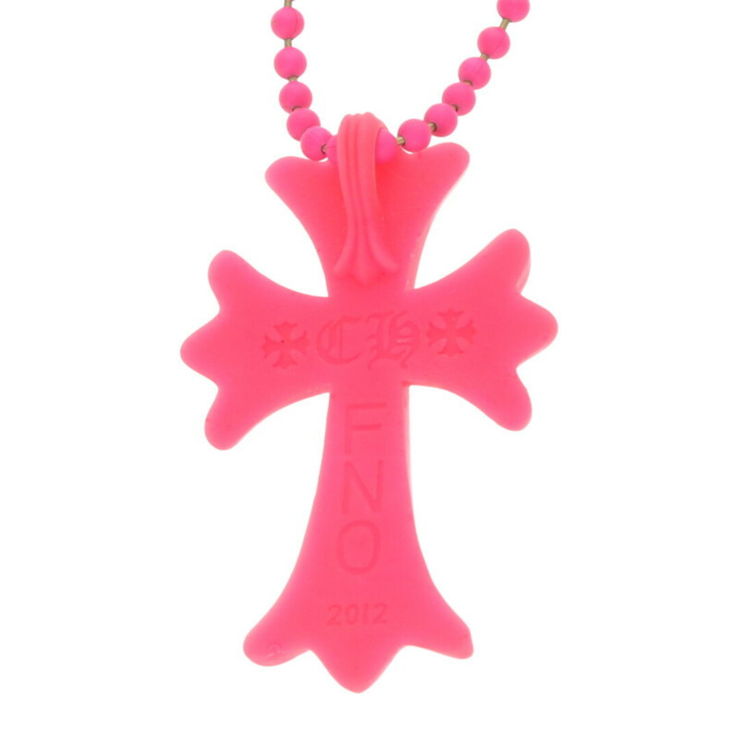 【超ポイント祭?期間限定】 Chrome Hearts - クロムハーツ FNO RUBBER CH CRS SML/ラバー ペンダントネックレス