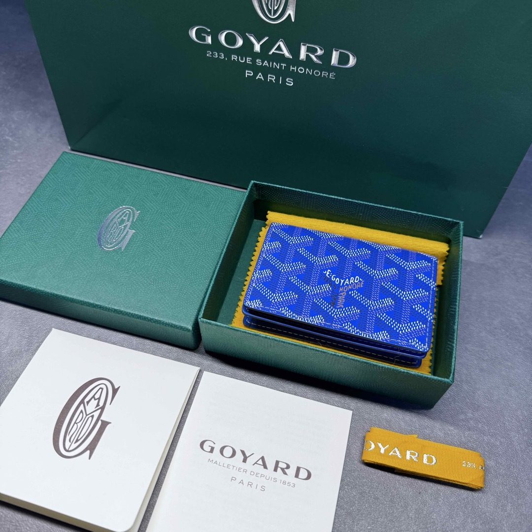 GOYARD - 新品未使用 GOYARDゴヤール 名刺カードケースの通販 by GOYARD - 新品未使用 GOYARDゴヤール 名刺カードケースの通販 by