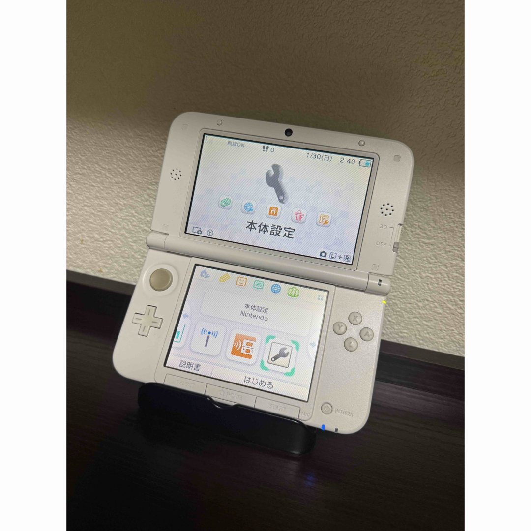 ニンテンドー3DS - 3DSLL 本体 ミントホワイトの通販 by 千聖 ニンテンドー3DS - 3DSLL 本体 ミントホワイトの通販 by 千聖