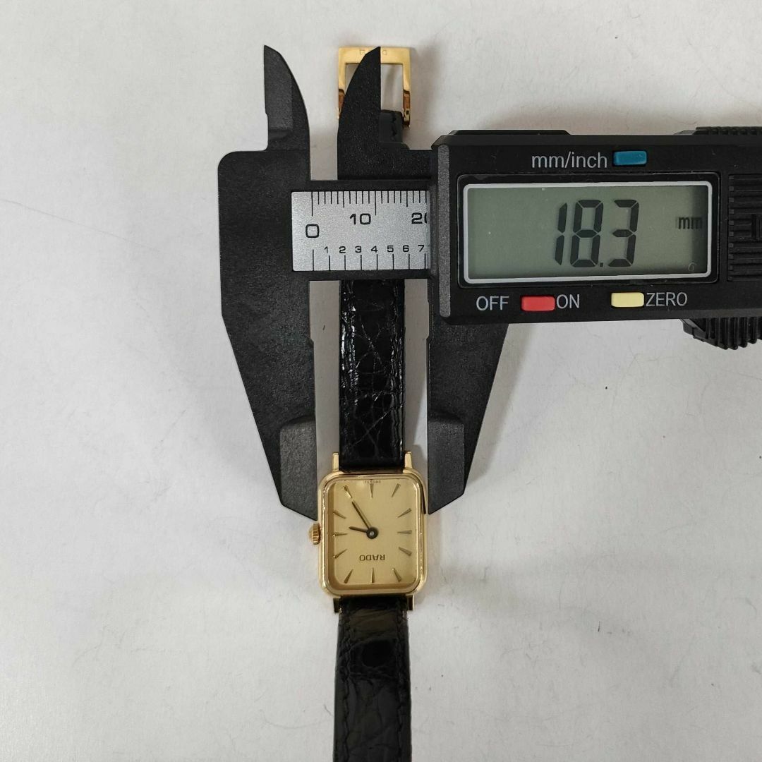 RADO - RADO ラドー 18K 322.8181.6 純正ベルト・尾錠 総重量約 RADO - RADO ラドー 18K 322.8181.6 純正ベルト・尾錠 総重量約