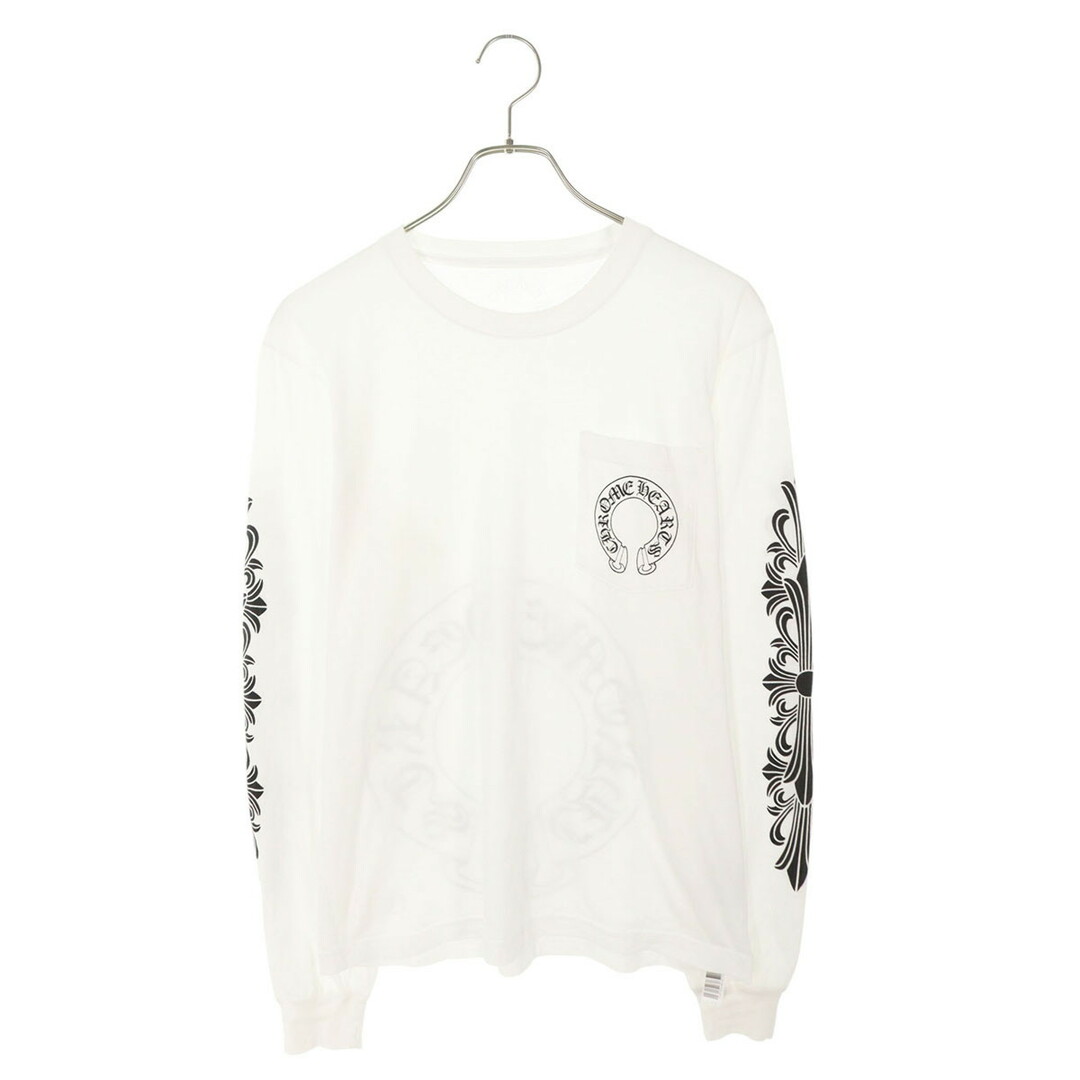 Chrome Hearts - クロムハーツ CH L/S /2 袖フローラルバック Chrome Hearts - クロムハーツ CH L/S /2 袖フローラルバック