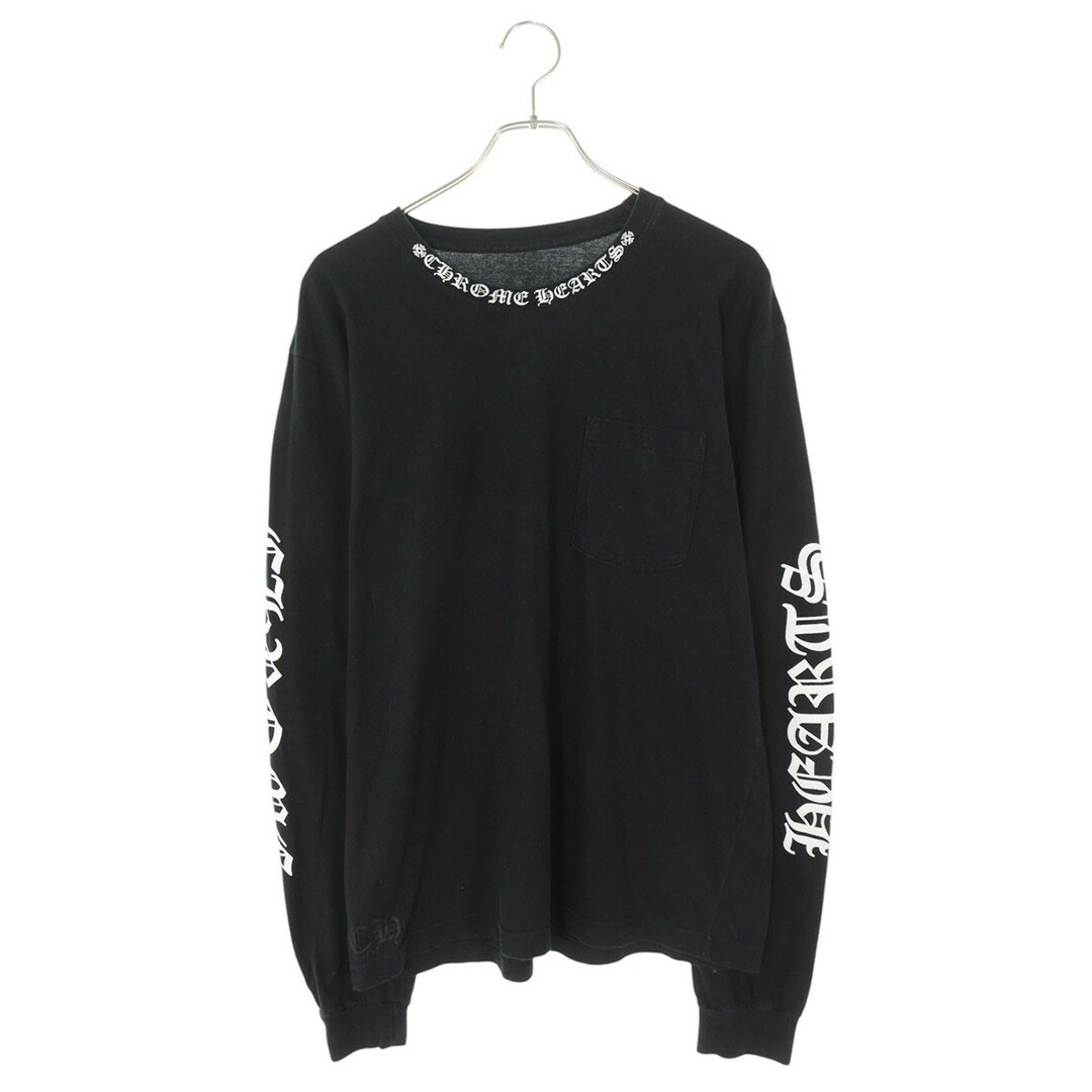 Chrome Hearts - クロムハーツ CH L/S /1 ネックロゴ長袖 Chrome Hearts - クロムハーツ CH L/S /1 ネックロゴ長袖