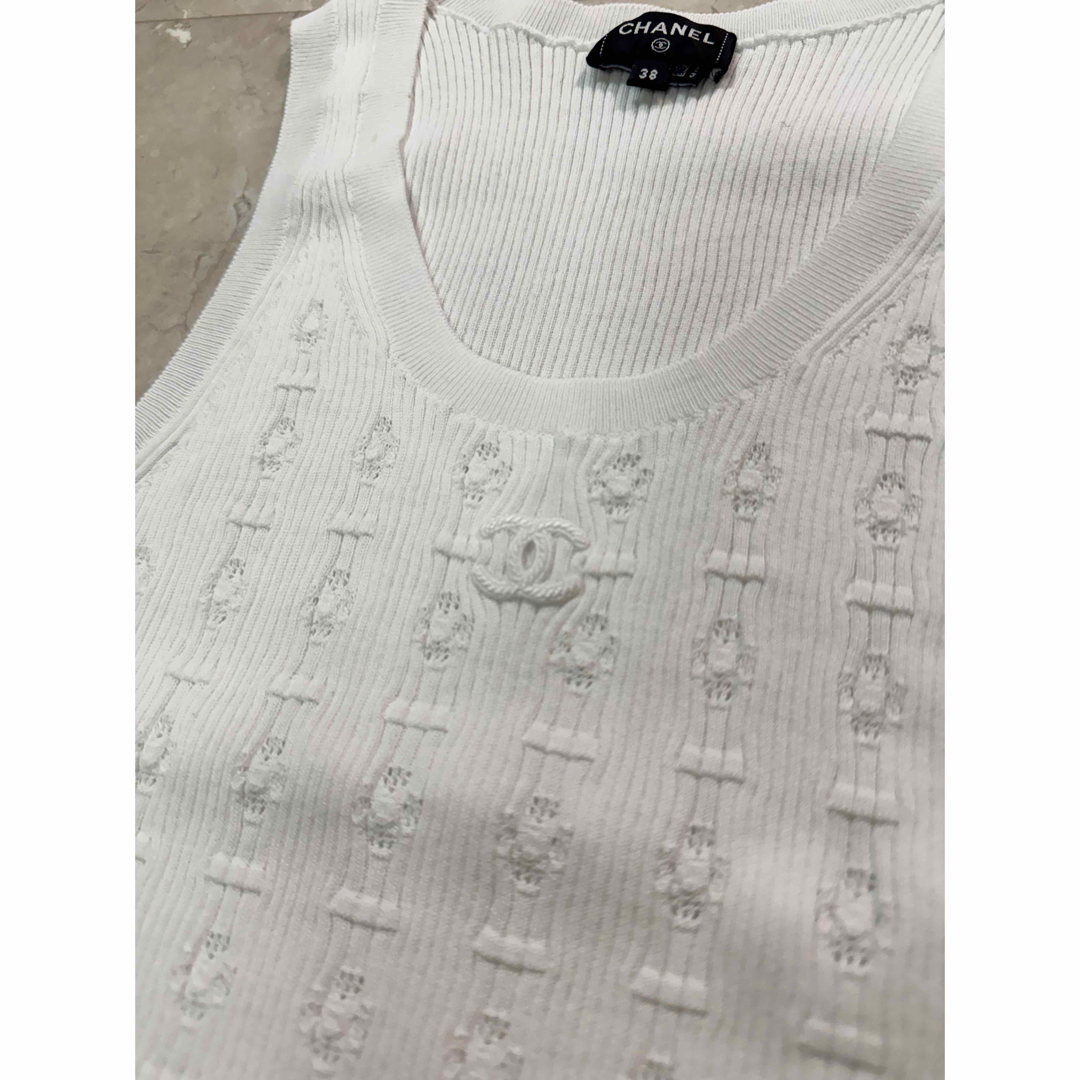 CHANEL - 24春夏 シャネル CHANEL タンクトップ トップスの通販 CHANEL - 24春夏 シャネル CHANEL タンクトップ トップスの通販