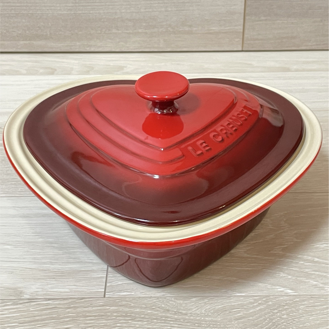 LE CREUSET - 【人気】LECREUSET ハート型 鍋/皿 07.20の通販 by LE CREUSET - 【人気】LECREUSET ハート型 鍋/皿 07.20の通販 by
