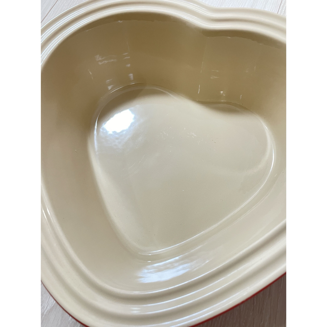 LE CREUSET - 【人気】LECREUSET ハート型 鍋/皿 07.20の通販 by LE CREUSET - 【人気】LECREUSET ハート型 鍋/皿 07.20の通販 by