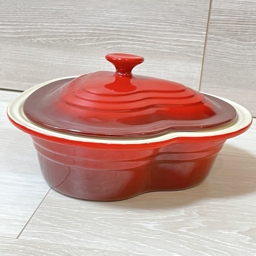 LE CREUSET - 【人気】LECREUSET ハート型 鍋/皿 07.20の通販 by LE CREUSET - 【人気】LECREUSET ハート型 鍋/皿 07.20の通販 by