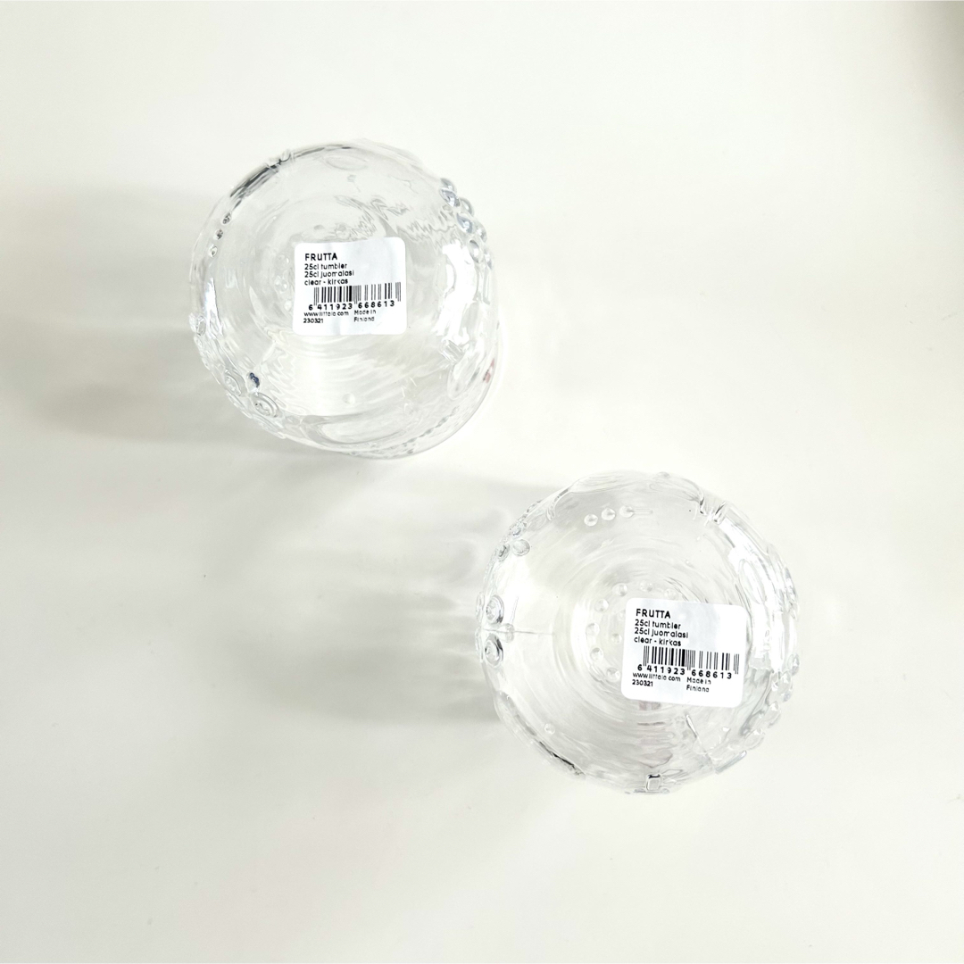 iittala - 新品未使用品イッタラiittalaフルッタ タンブラー iittala - 新品未使用品イッタラiittalaフルッタ タンブラー