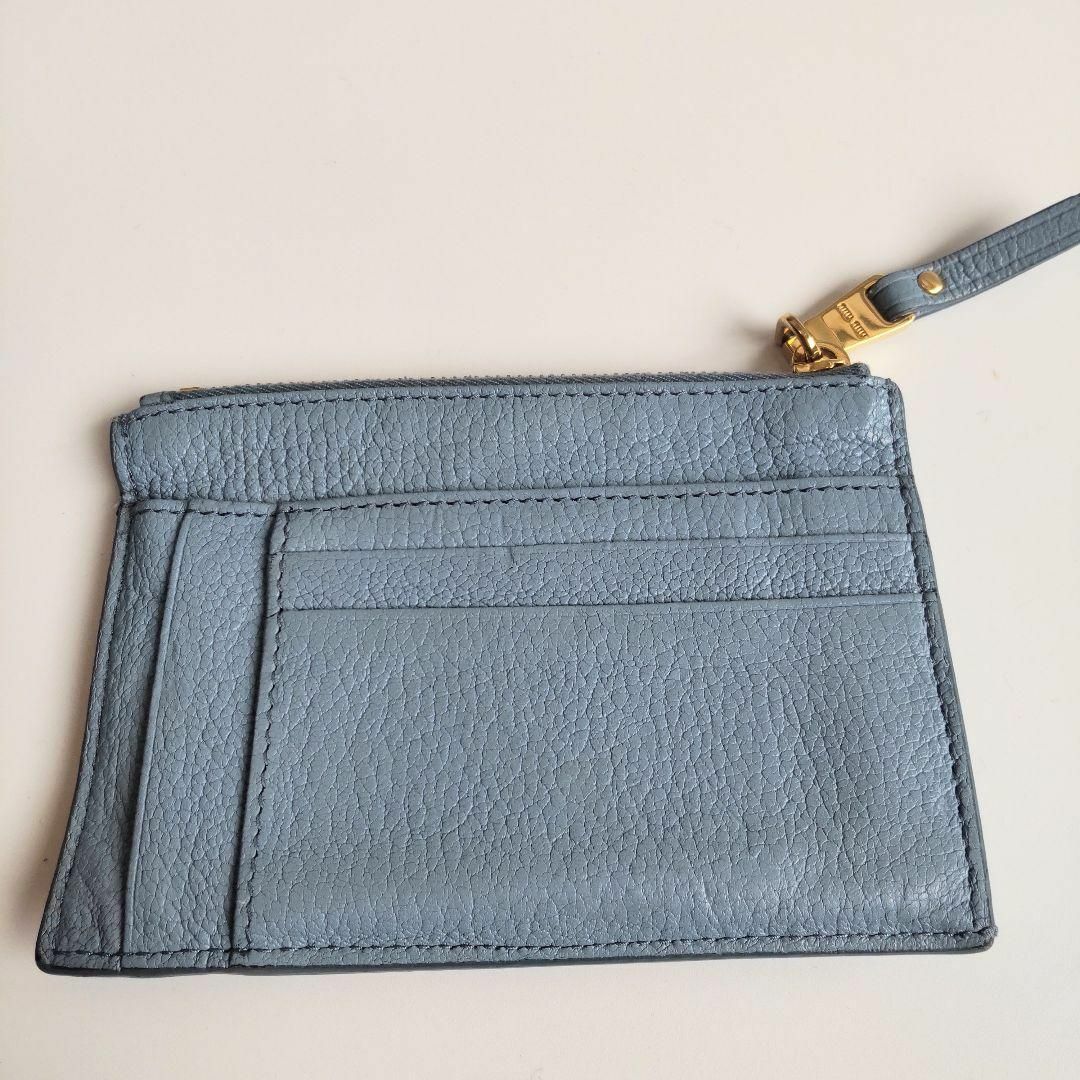 MIU MIU - 美品 ミュウミュウ レザー フラグメントケース コイン MIU MIU - 美品 ミュウミュウ レザー フラグメントケース コイン