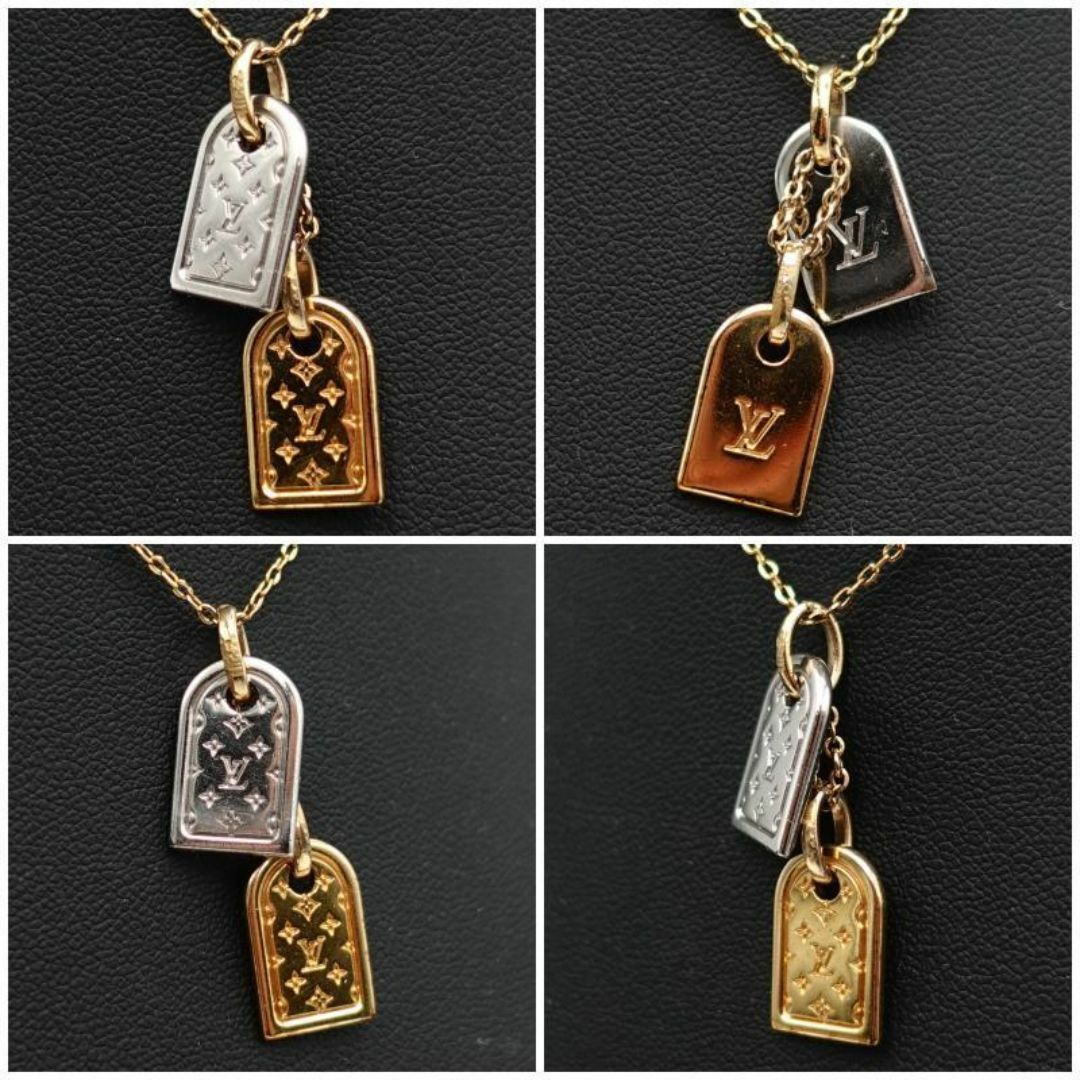 非売品 LOUIS VUITTON - ルイヴィトン ナノグラム ネックレス ゴールド アクセサリー