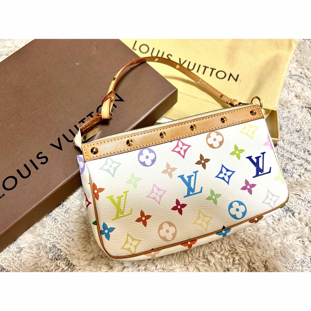 LOUIS VUITTON - ルイヴィトン ポーチ モノグラム マルチカラー LOUIS VUITTON - ルイヴィトン ポーチ モノグラム マルチカラー