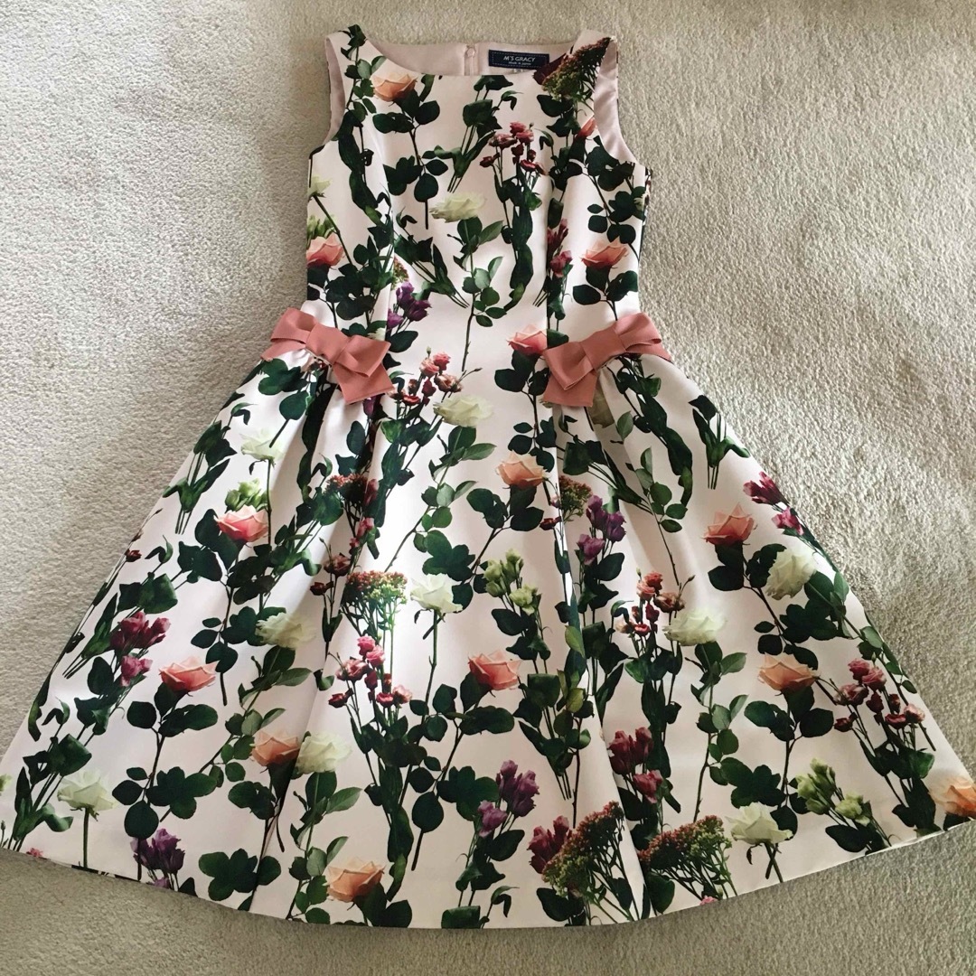 M'S GRACY - ⭐️ M'S GRACY エムズグレイシー 花柄ワンピース36 M'S GRACY - ⭐️ M'S GRACY エムズグレイシー 花柄ワンピース36