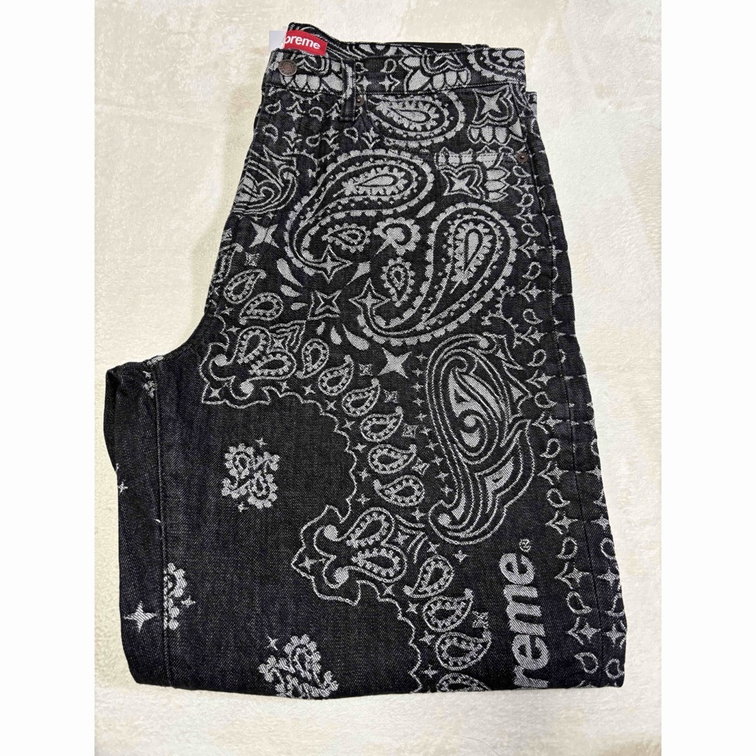 Supreme - Supreme Bandana Jacquard Baggy Jean 32の通販 by Supreme - Supreme Bandana Jacquard Baggy Jean 32の通販 by