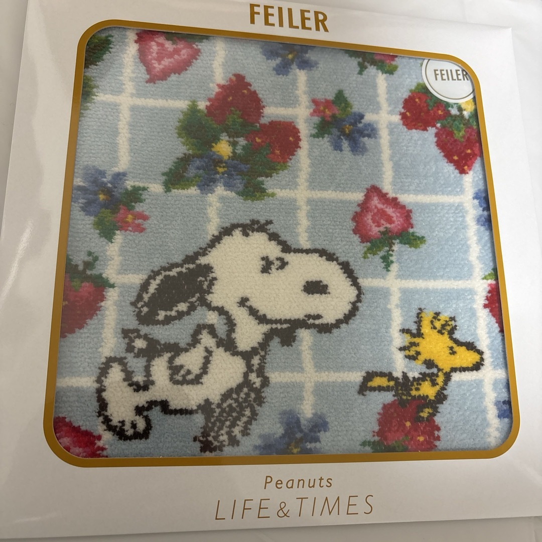 FEILER - フェイラー スヌーピー コラボ タオルハンカチの通販 FEILER - フェイラー スヌーピー コラボ タオルハンカチの通販