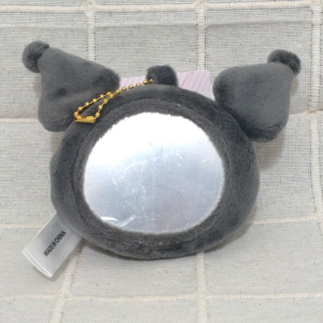 サンリオ - マイメロ&クロミ ぬいぐるみミラー 新品 タグ付きの サンリオ - マイメロ&クロミ ぬいぐるみミラー 新品 タグ付きの