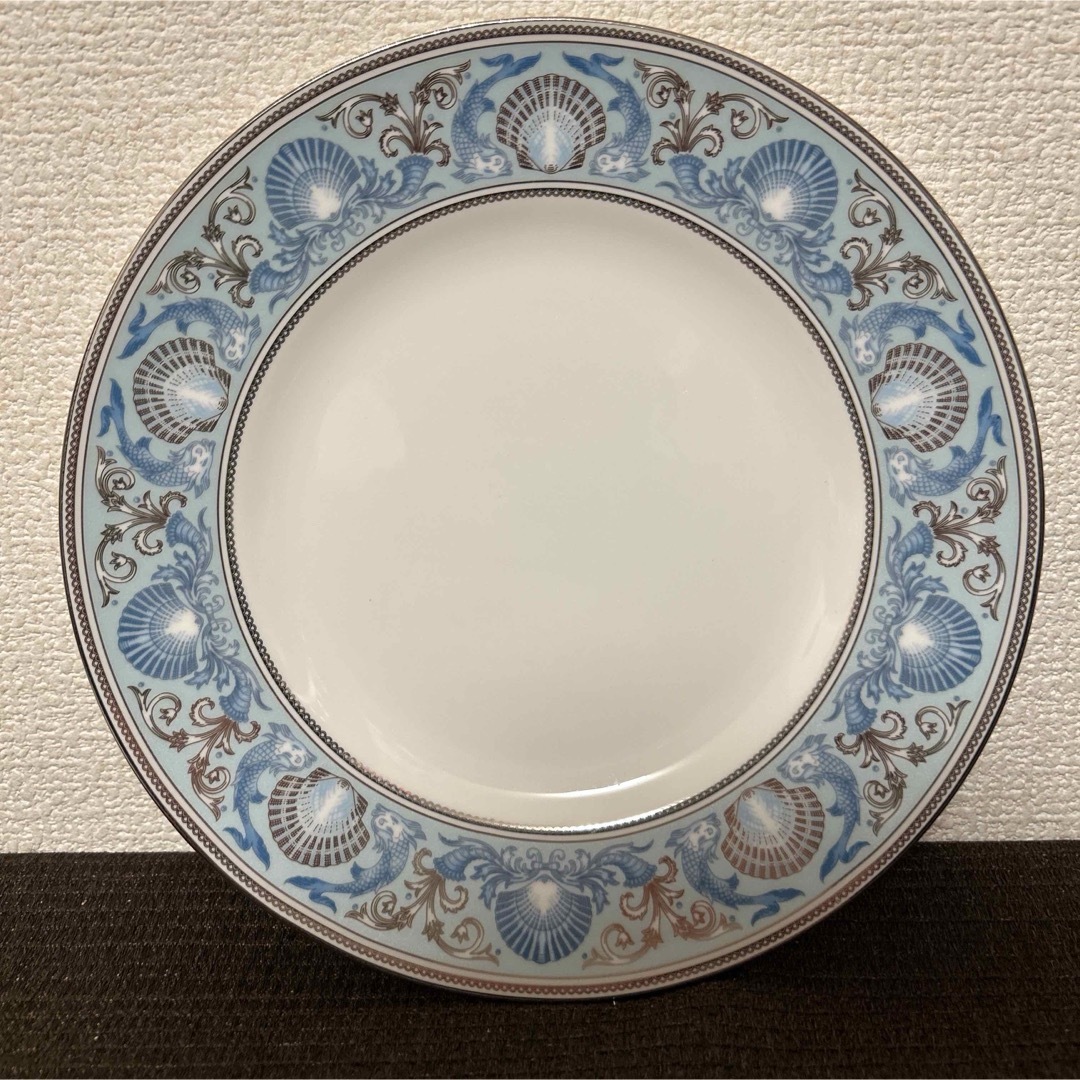 WEDGWOOD - ウェッジウッド ドルフィン ブルー デザートプレート WEDGWOOD - ウェッジウッド ドルフィン ブルー デザートプレート