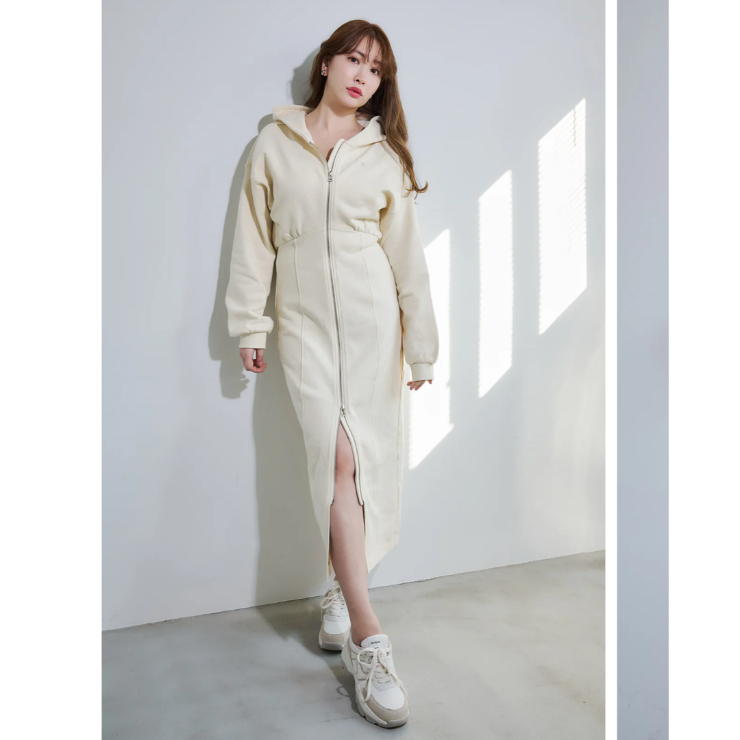 Her lip to - HerLipTo Flight Mode Zip Hoodie Dressの通販 by Her lip to - HerLipTo Flight Mode Zip Hoodie Dressの通販 by