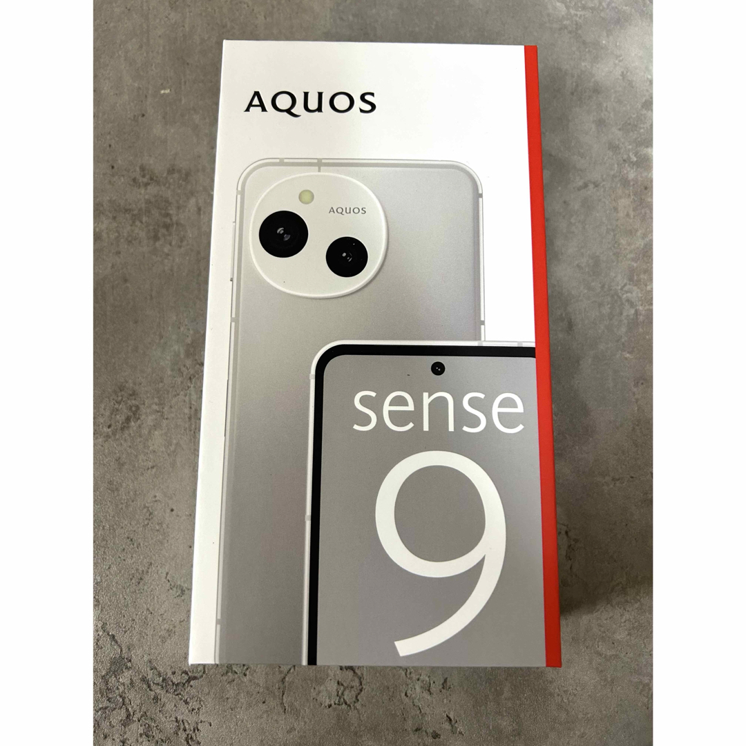 AQUOS - 【新品未開封】SHARP AQUOS sense9 6GB/128GB ホワイト AQUOS - 【新品未開封】SHARP AQUOS sense9 6GB/128GB ホワイト