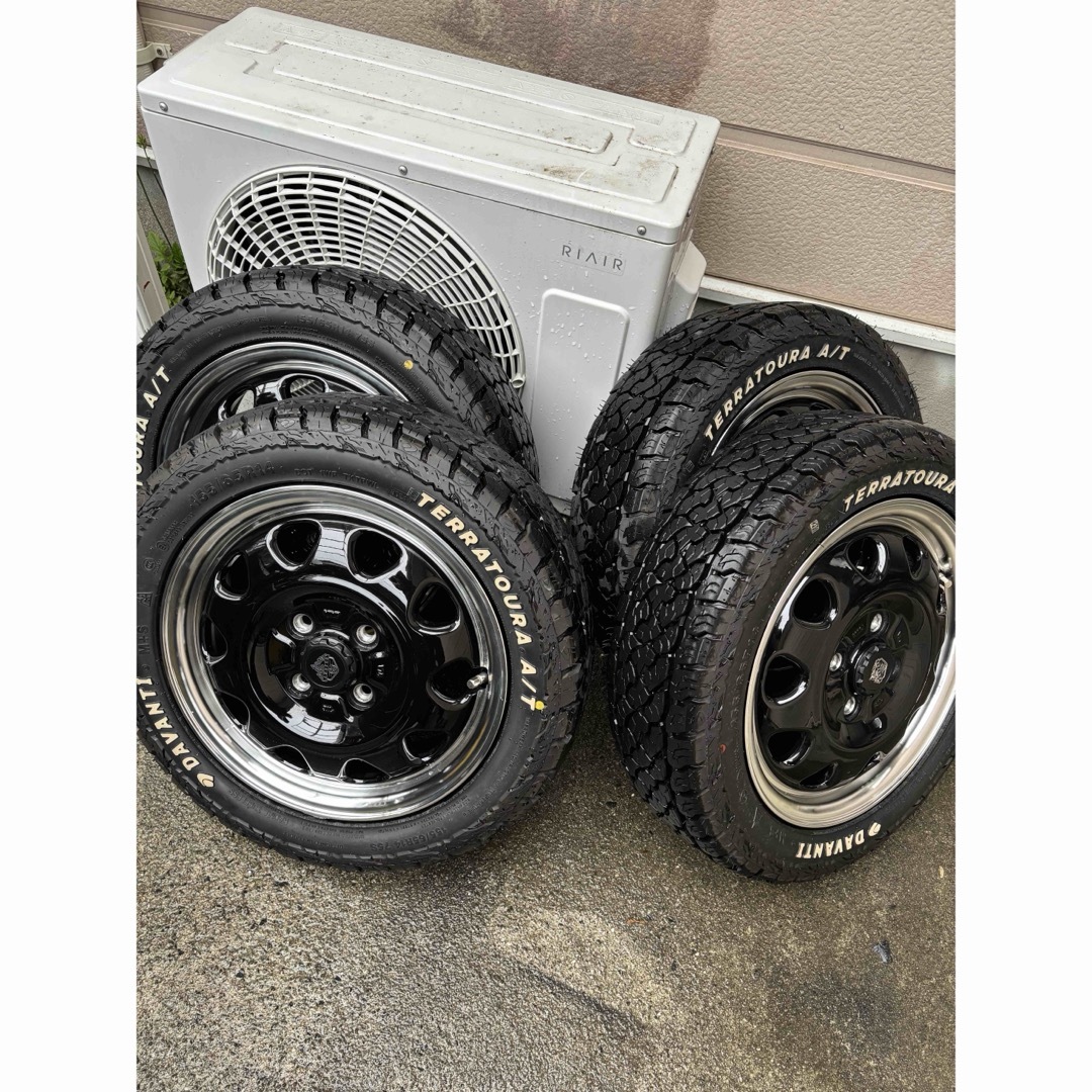 TOPY ランドフット SWZ 14インチホイール・ATタイヤ 2本セット② TOPY ランドフット SWZ 14インチホイール・ATタイヤ 2本セット②
