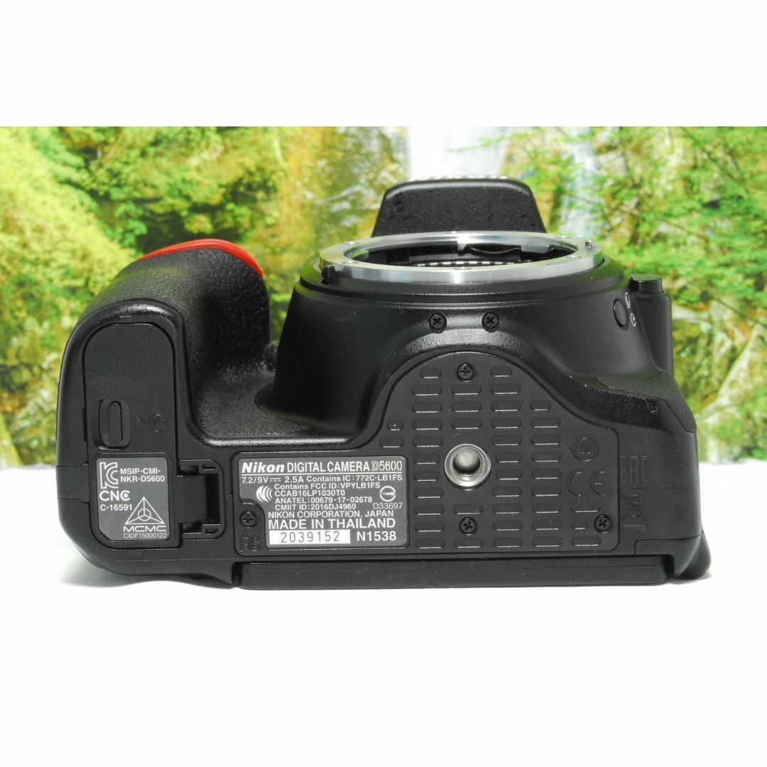 Nikon - ✨ハイスペック入門一眼レフ✨Nikon D5600✨高画質