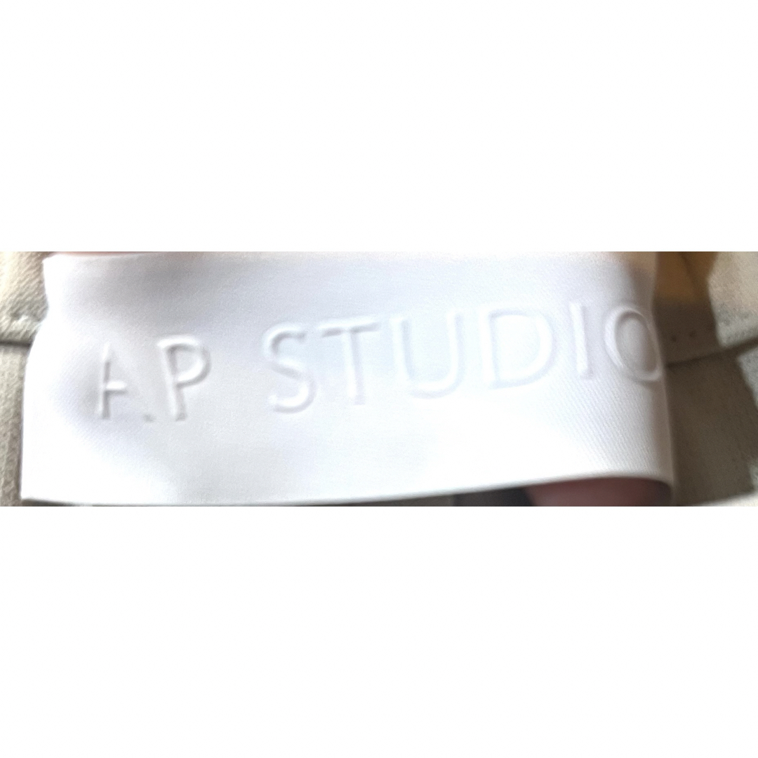 AP STUDIO - 未使用品 AP STUDIO 2022SS エラスティックパンツ AP STUDIO - 未使用品 AP STUDIO 2022SS エラスティックパンツ