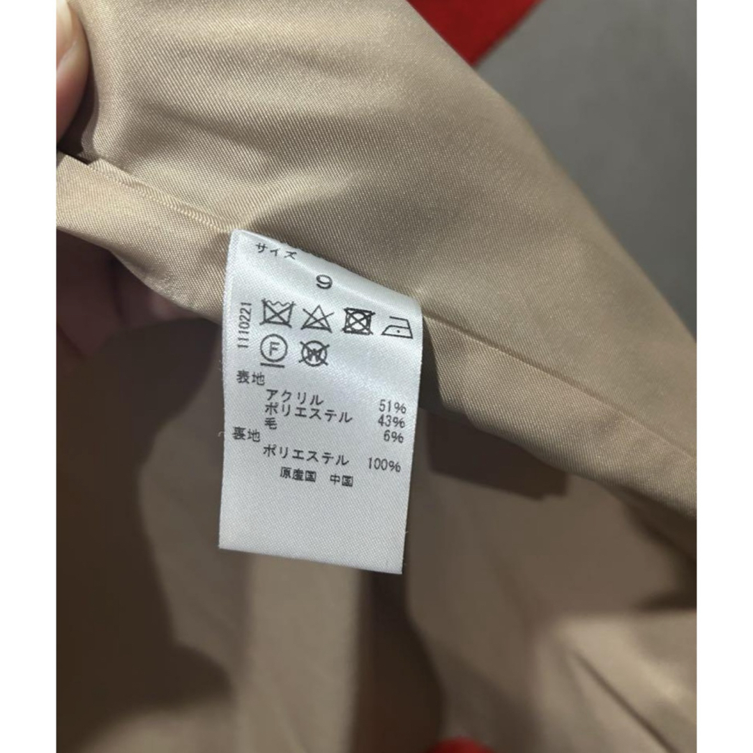 DoCLASSE - 美品☆DoCLASSE☆9号エアメルトンジップアップフード DoCLASSE - 美品☆DoCLASSE☆9号エアメルトンジップアップフード