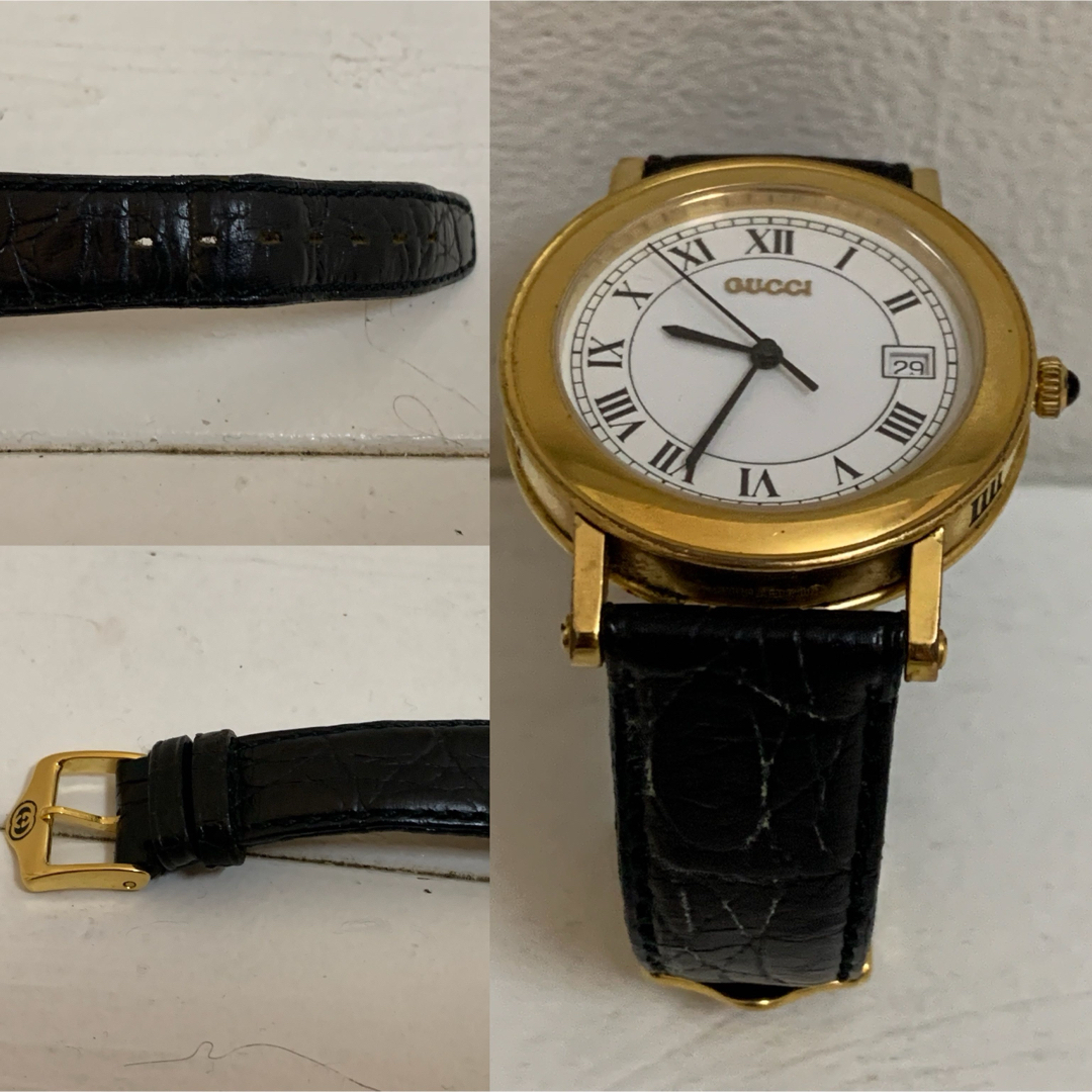 GUCCI - GUCCI VINTAGE SWISS MADE クオーツウォッチ 腕時計 GUCCI - GUCCI VINTAGE SWISS MADE クオーツウォッチ 腕時計