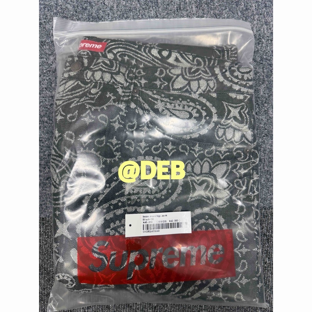 SupremeBandanaJacquardBaggyJean SupremeBandanaJacquardBaggyJean