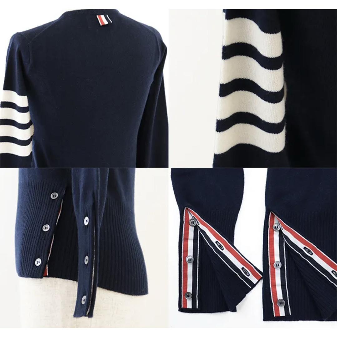 THOM BROWNE - THOM BROWNE トムブラウン セーターの通販 by THOM BROWNE - THOM BROWNE トムブラウン セーターの通販 by