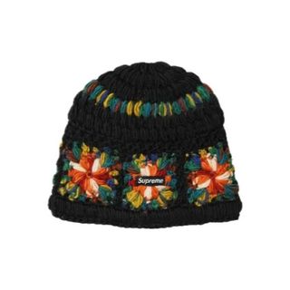 Supreme - supreme Crochet Beanie blackの通販 by KK's shop Supreme - supreme Crochet Beanie blackの通販 by KK's shop