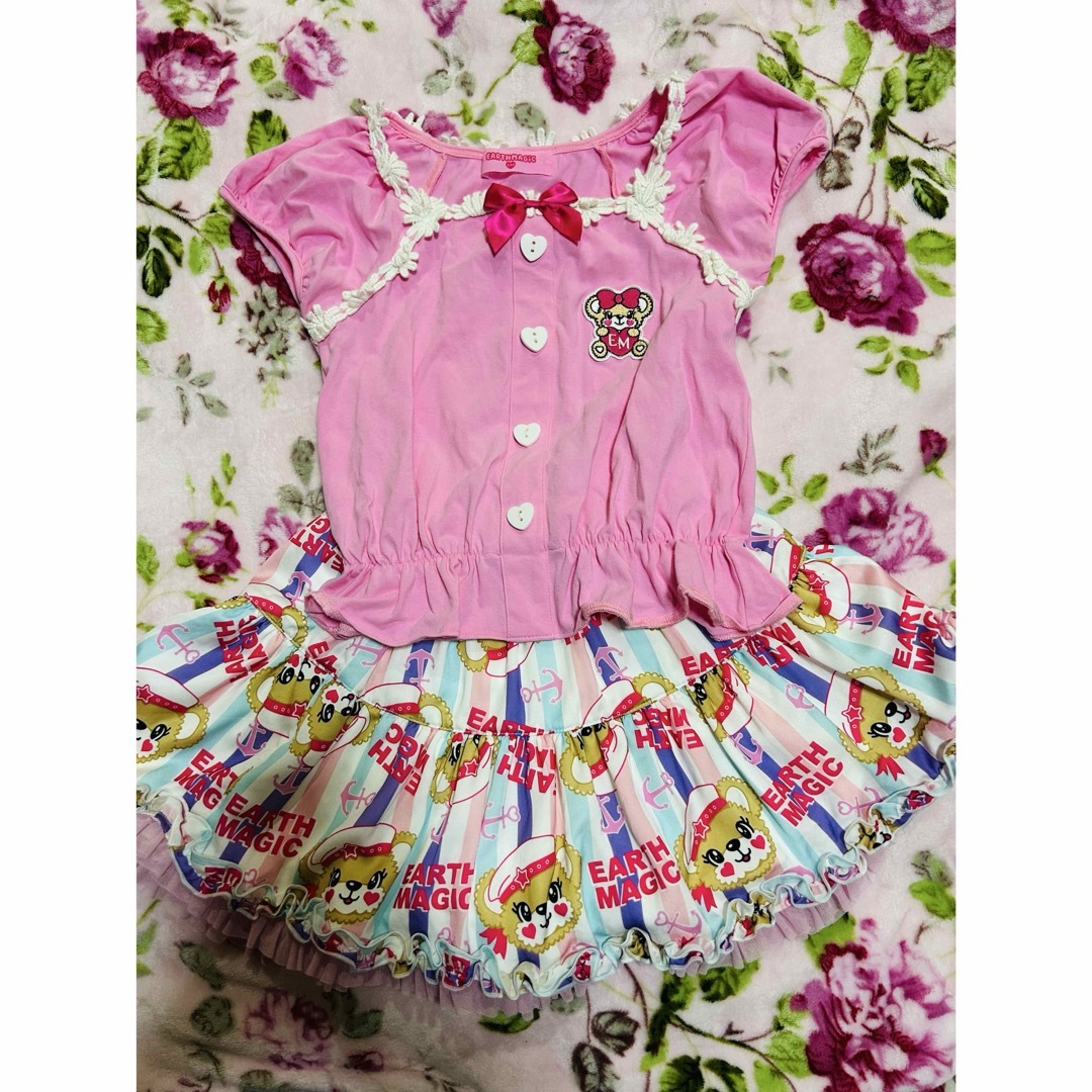 EARTHMAGIC - コーデセット💓140sizeの通販 by 2児mama꙳☆*゚ EARTHMAGIC - コーデセット💓140sizeの通販 by 2児mama꙳☆*゚