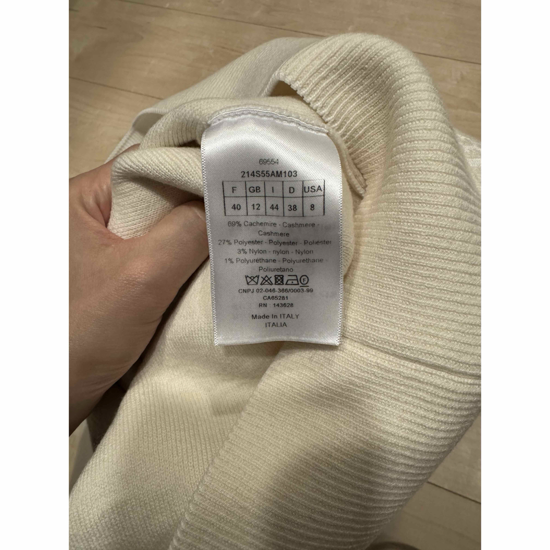 Christian Dior - DIOR ディオール トップス 白 クリーニング済 Christian Dior - DIOR ディオール トップス 白 クリーニング済