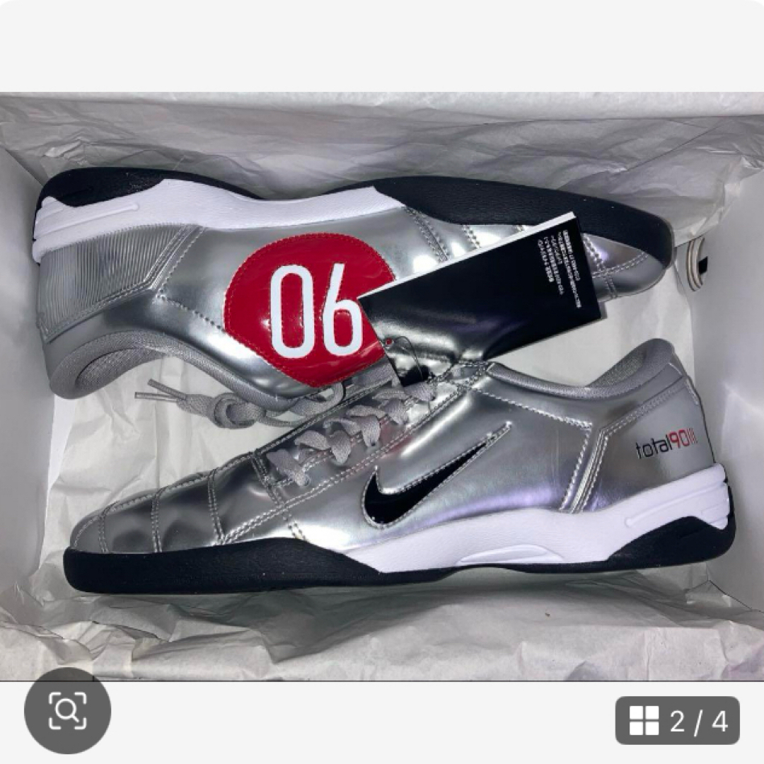 NIKE - Nike T90 27.0cm SP トータル90 TOTAL90 シルバーの通販 NIKE - Nike T90 27.0cm SP トータル90 TOTAL90 シルバーの通販