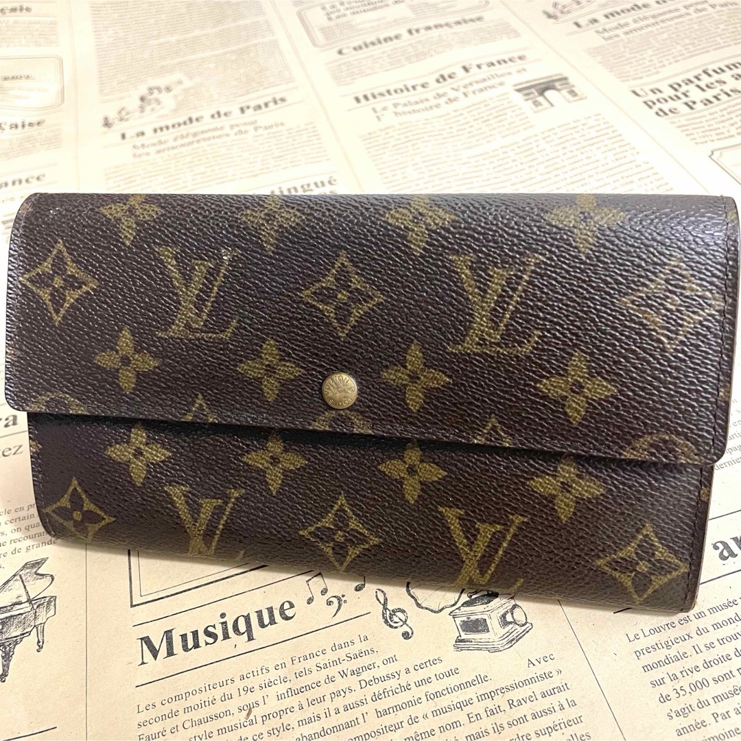 LOUIS VUITTON - ルイヴィトン ポシェット ポルトモネ クレディ LOUIS VUITTON - ルイヴィトン ポシェット ポルトモネ クレディ