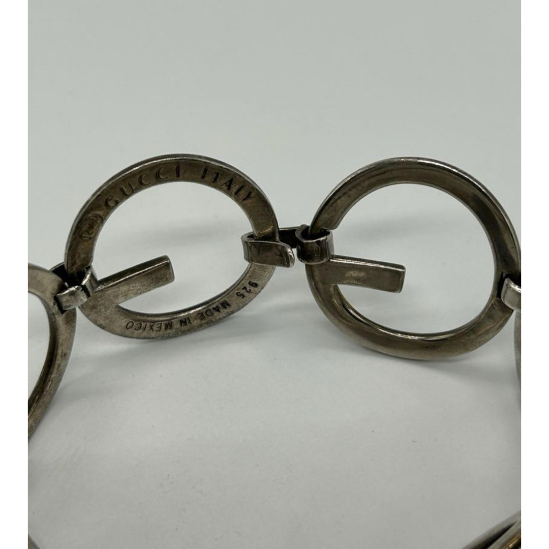 GUCCI - グッチ GUCCI Gリンクチェーン ブレスレット メキシコ製 GUCCI - グッチ GUCCI Gリンクチェーン ブレスレット メキシコ製