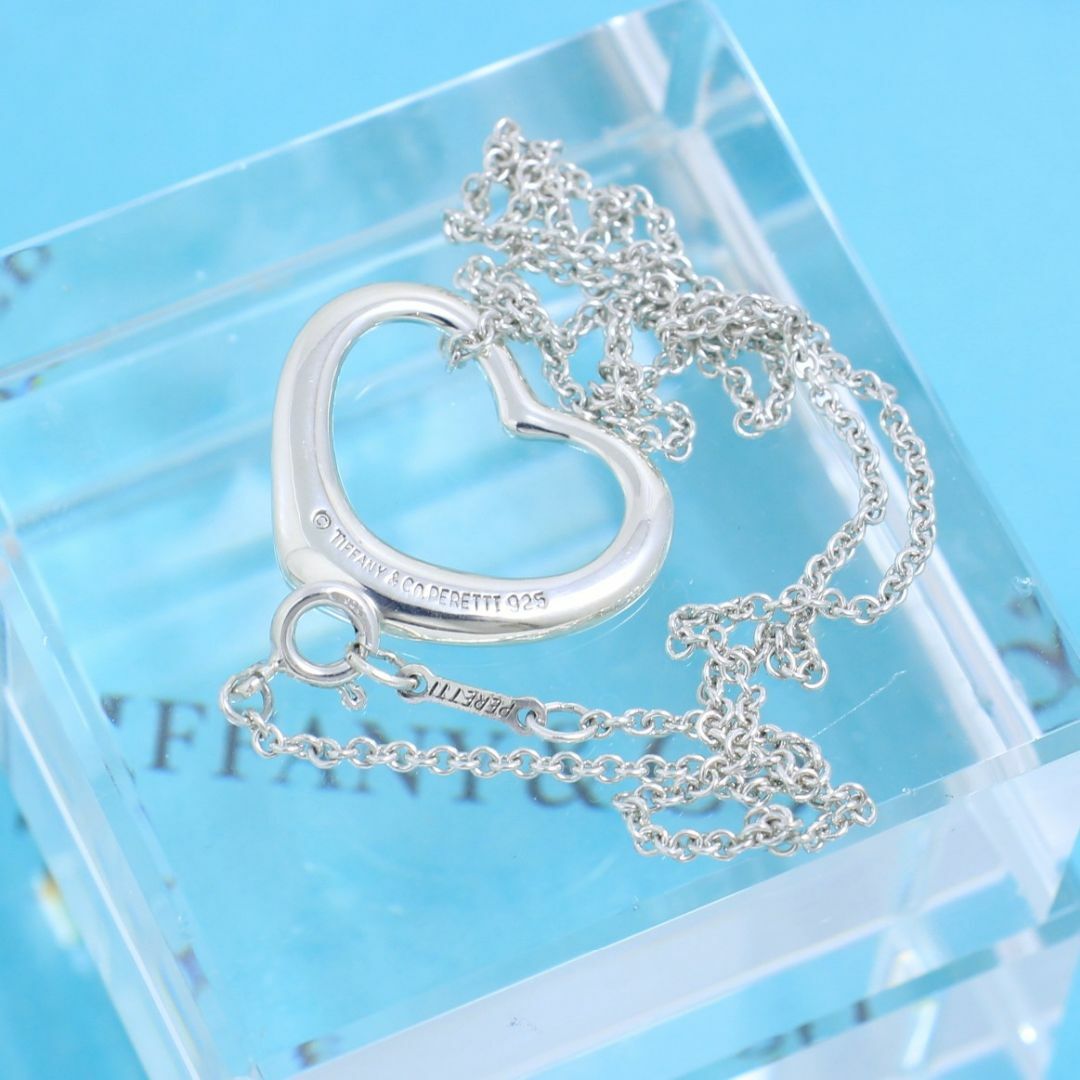 ティファニー TIFFANY オープンハートネックレス 42センチ 1922